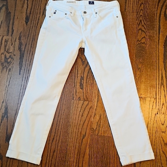Ag Adriano Goldschmied Denim - AG Stevie Roll-Up Jeans Made In USA